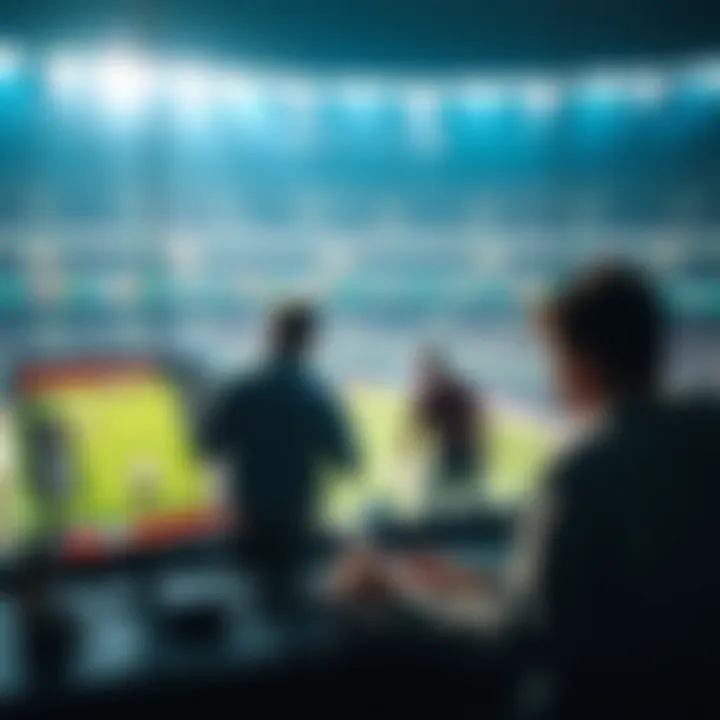 Illustration showcasing seamless betting experience on 1xbet