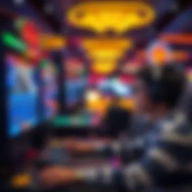 A user enjoying an immersive online gambling experience