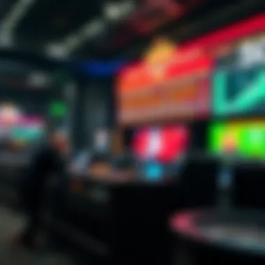 Visual representation of global betting market trends