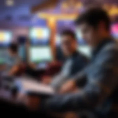 Understanding the Fundamentals of Online Slots A beginner learning the basics of online slot games with educational materials