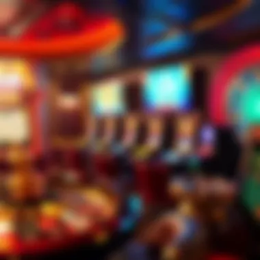 Diverse selection of casino games