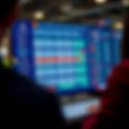 A digital interface showcasing betting odds and options on the platform.
