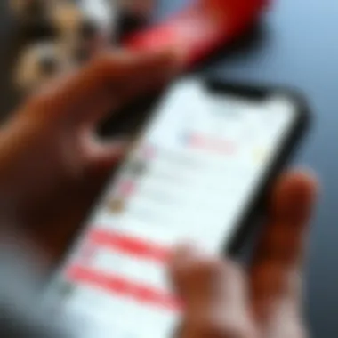 Interactive Betting Features A close-up of betting features including odds and game selection on a smartphone