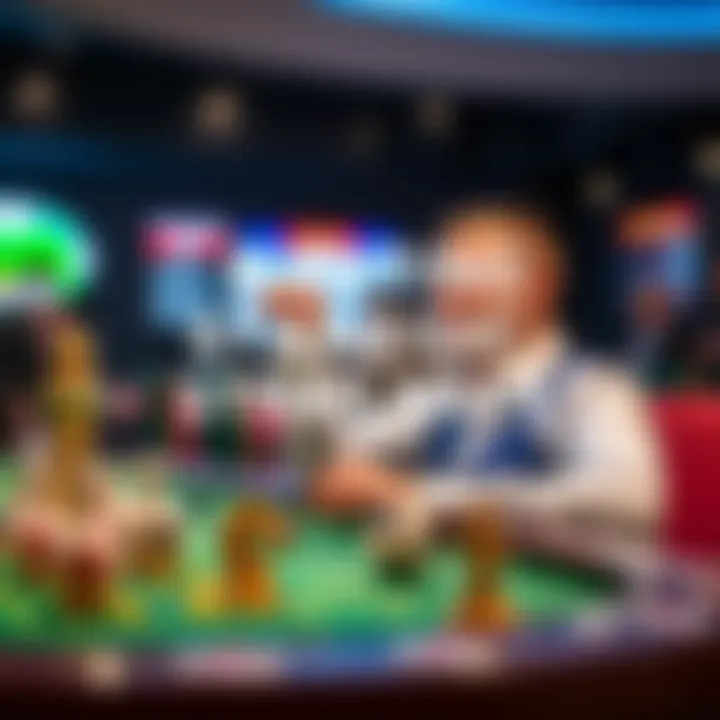 Visual representation of betting strategies