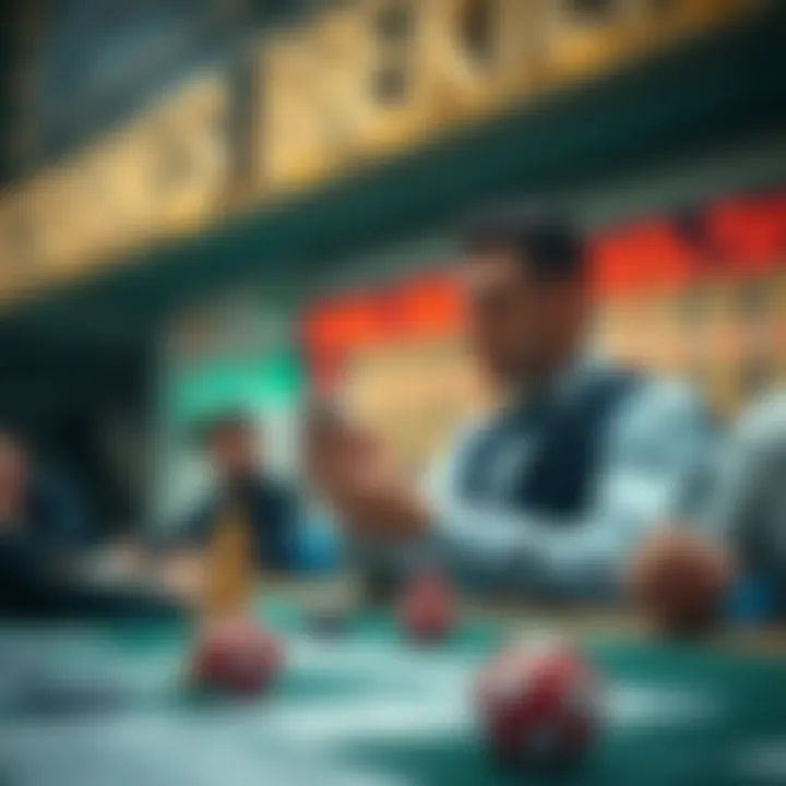 Strategic betting concepts illustrated