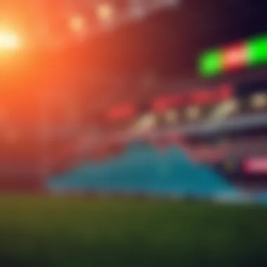 Graph depicting betting trends