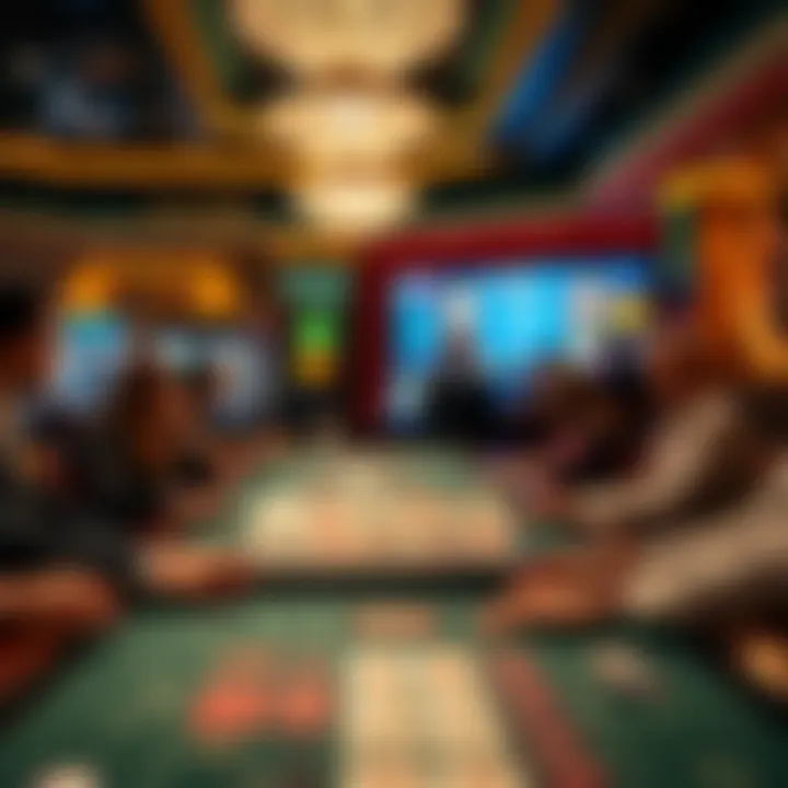 Interactive Live Gaming Live dealer table with engaging gameplay