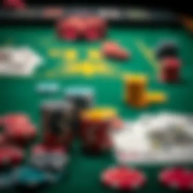 Winning Strategies for Gamers Strategic game plan with chips and cards