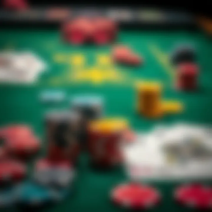 Winning Strategies for Gamers Strategic game plan with chips and cards