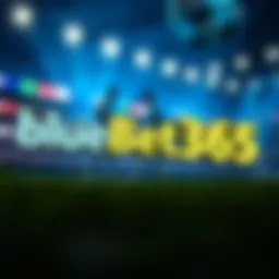 BlueBet365 logo showcasing platform identity