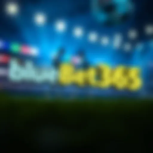 BlueBet365 logo showcasing platform identity