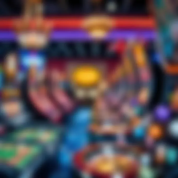 Exploring the Variety of Casino Games Diverse casino games on display