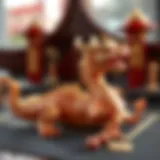 Symbolic representation of luck associated with dragons in betting.