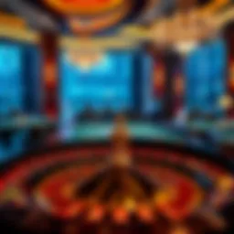 Elegant playing field for Evolution Roulette