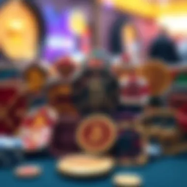 A diverse array of game icons representing various strategies