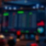 Dynamic online betting dashboard showcasing live soccer odds