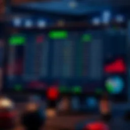 Dynamic online betting dashboard showcasing live soccer odds