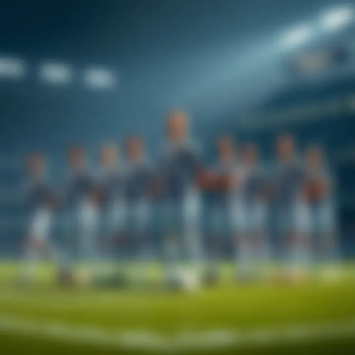 Juventus team lineup for the match