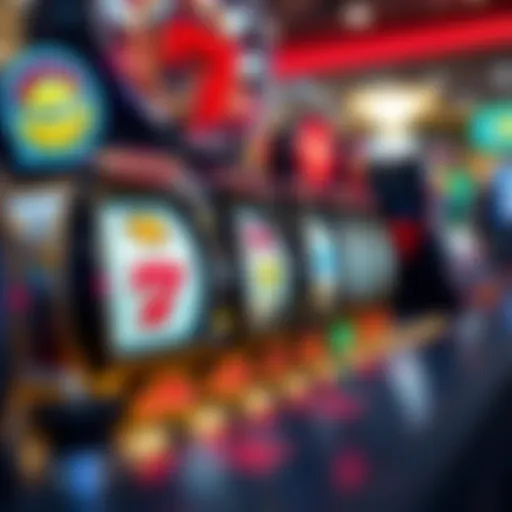 Modern slot machine design showcasing innovative features