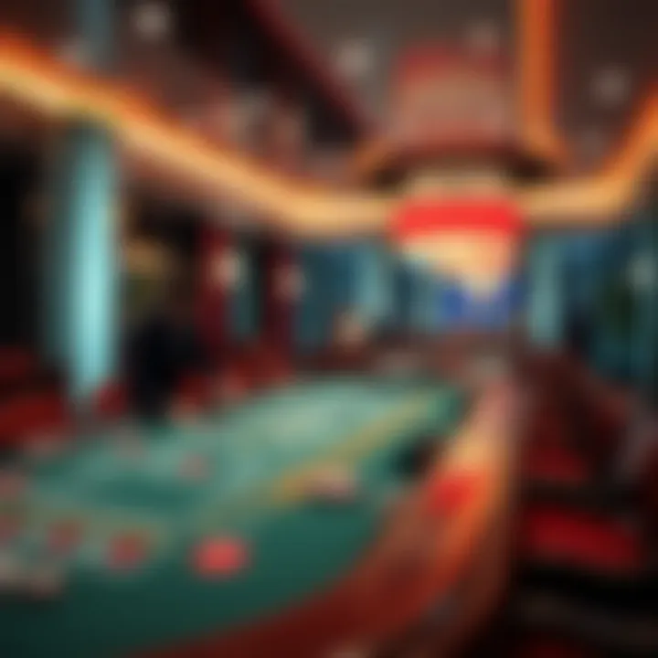 The Exciting Environment of Live Baccarat An overview of a live baccarat table setup