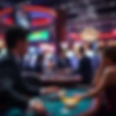 Real-Time Engagement with Live Dealers High-definition streaming of live dealers at a casino