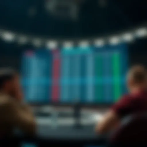Visual representation of today's betting results
