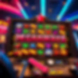 Dynamic gameplay interface of Megaways slots