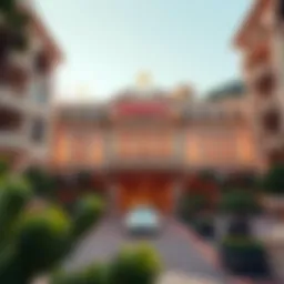 Elegant exterior of Monaco Casino showcasing architectural beauty