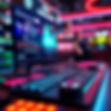 Emerging Trends in Online Gaming Graph displaying trends in online gaming technology
