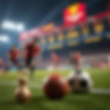 Diverse Betting Options Available Dynamic visual representation of sports betting options