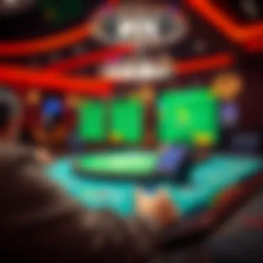 Navigating Online Baccarat Platforms Digital platform showcasing online baccarat interface