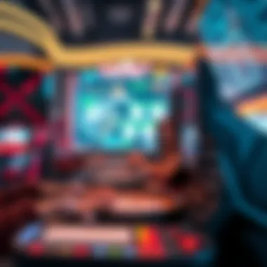 Future Trends in Online Gambling Experience A futuristic depiction of online gambling trends