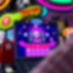 An engaging online bingo game interface showcasing vibrant graphics