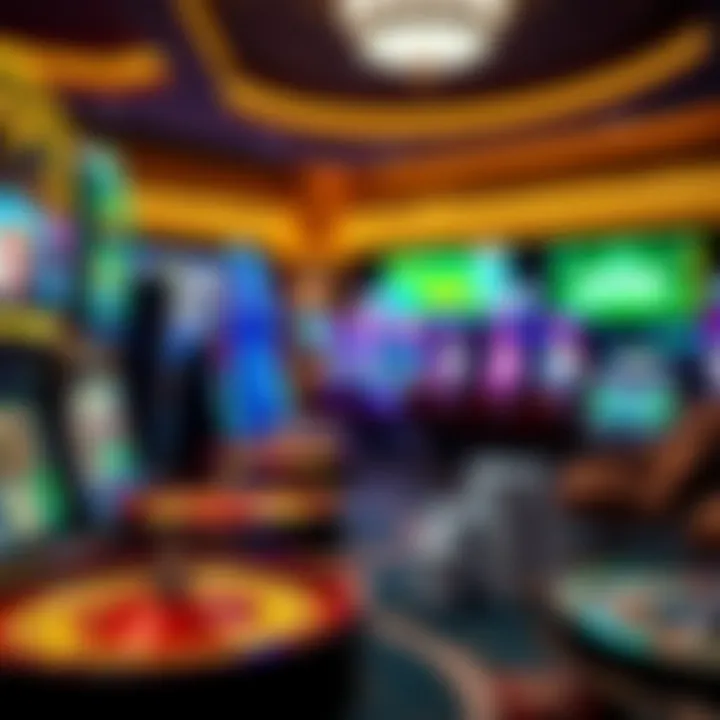 Variety of Games in the Digital Casino Landscape A diverse selection of casino games available digitally