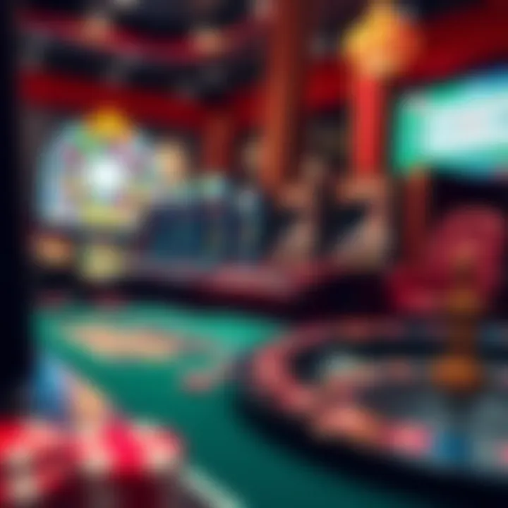 A collection of popular online casino games