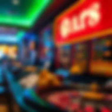 Diverse casino game options displayed