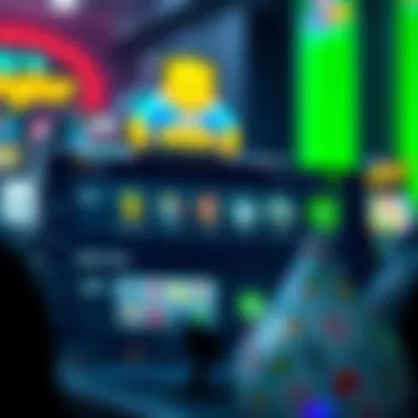 A user-friendly interface of an online gaming platform