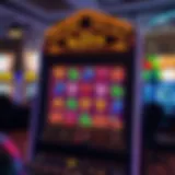 Innovative online slot game interface showcasing vibrant graphics