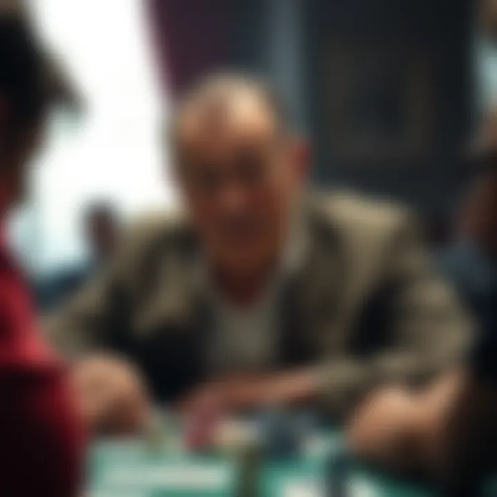 Psychological tactics in poker
