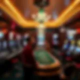 A vintage casino showcasing the rich history of gambling