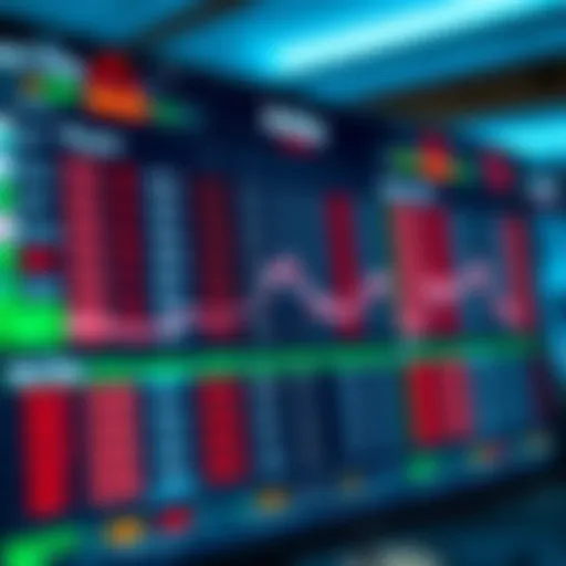 Dynamic betting interface showcasing real-time odds and statistics