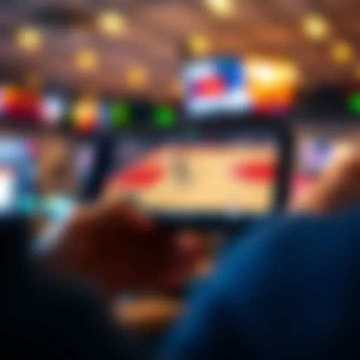 Screenshot of real-time data analysis in an app