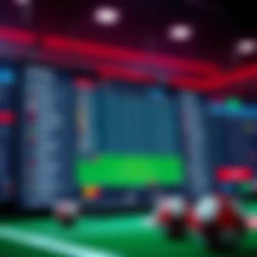 Dynamic Betting Interface Dynamic betting interface showcasing real-time odds