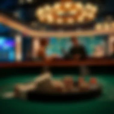 A detailed illustration of risk management in gambling