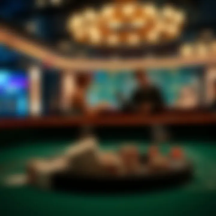 A detailed illustration of risk management in gambling