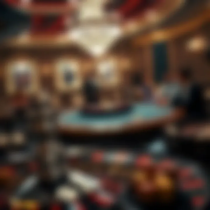 The Excitement of Roulette A Roulette table with players