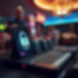 A secure online casino interface showcasing user-friendly design and robust security features