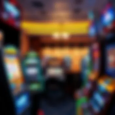Variety in Slot Game Styles Showcasing different types of slot machines