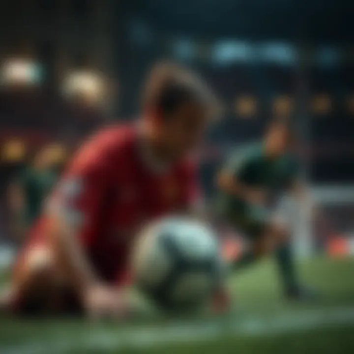 Strategic analysis of soccer matches on a digital platform