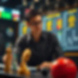 Visual representation of sports analytics